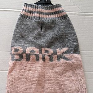 Pet Posse Knit Winter Sweater - S